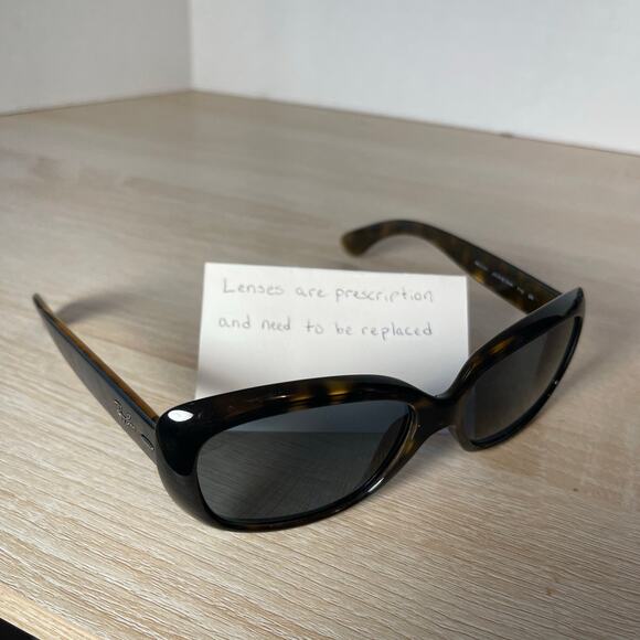 Ray-Ban JACKIE OHH RB4101 710 Cat Eye Tortoise Shell Italy FRAMES ONLY - Picture 1 of 8